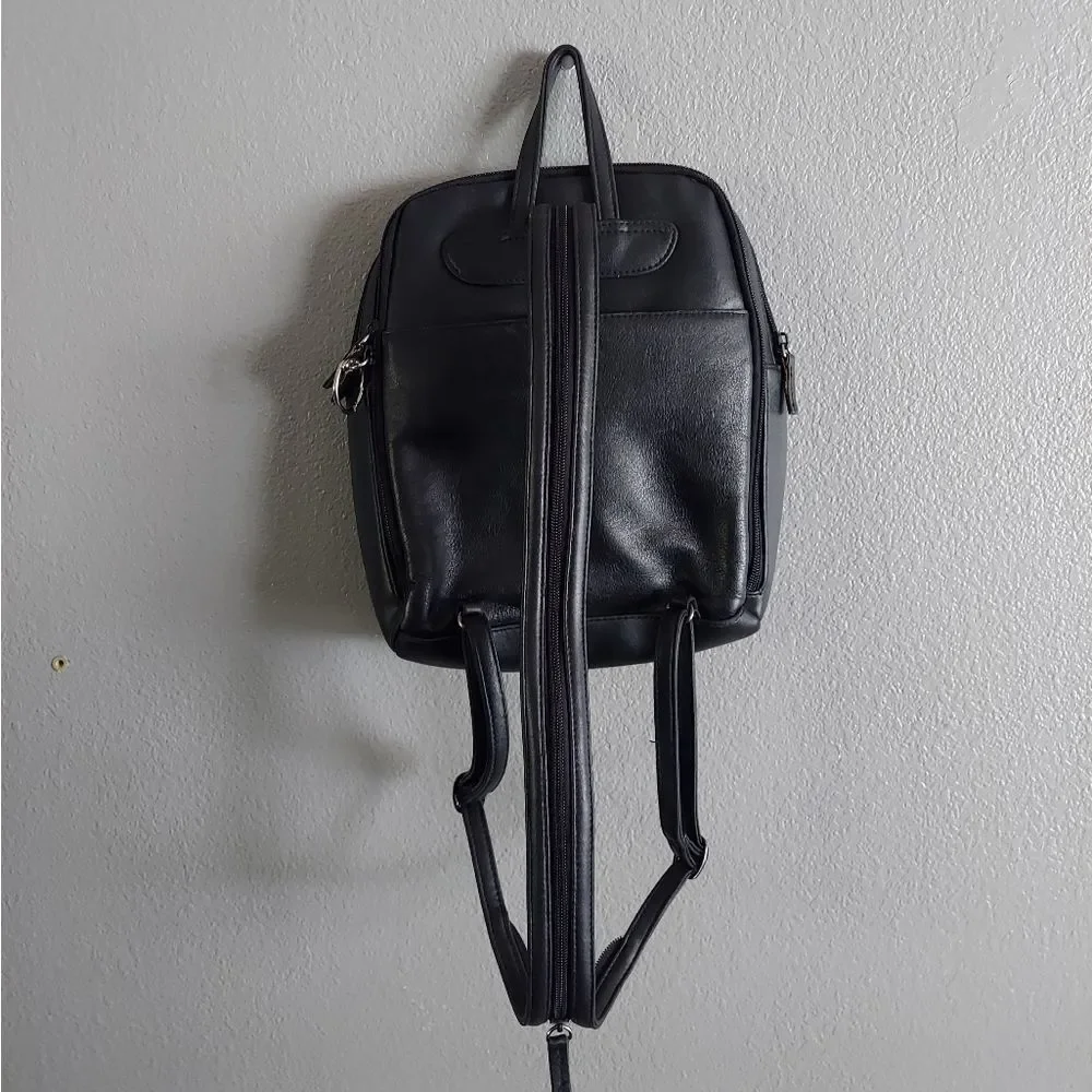 Vintage Hillard & Hanson Black Backpack